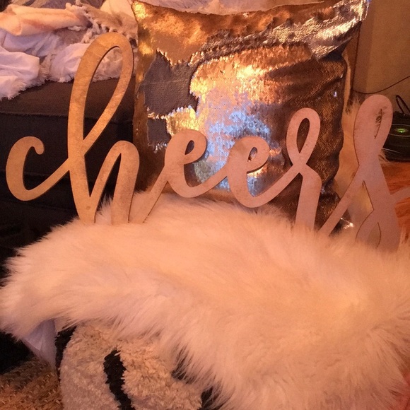 Happily ever etched Cheers Sign - Picture 5 of 5